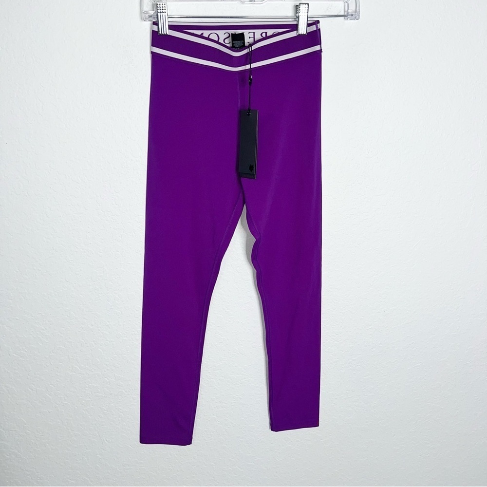 Greyson Girls Leggings 10 Etoile Athletic Golf Seamless Orchid Fuchsia Pants B13